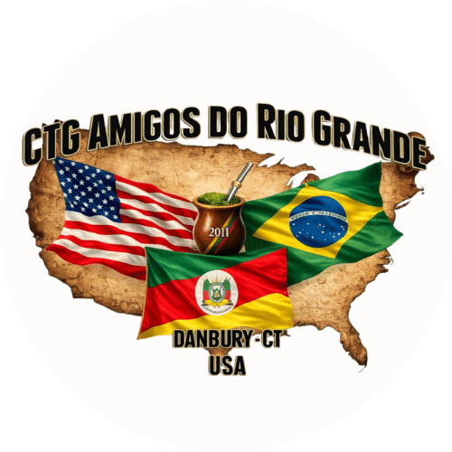 Logotipo do CTG Amigos do Rio Grande de Danbury