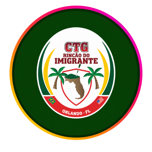 Logotipo do CTG Rincão do Imigrante